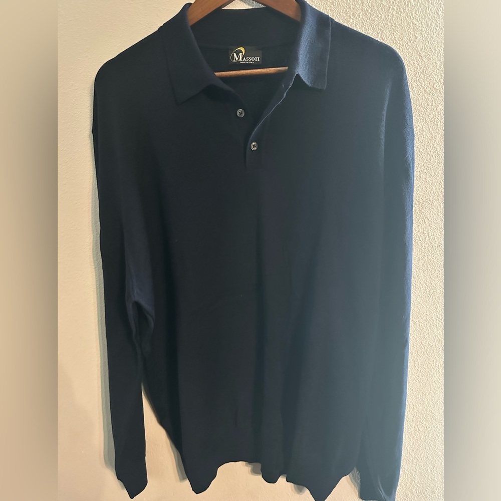 Massoti Italian Polo Sweater